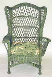 Bar Harbor wicker chair